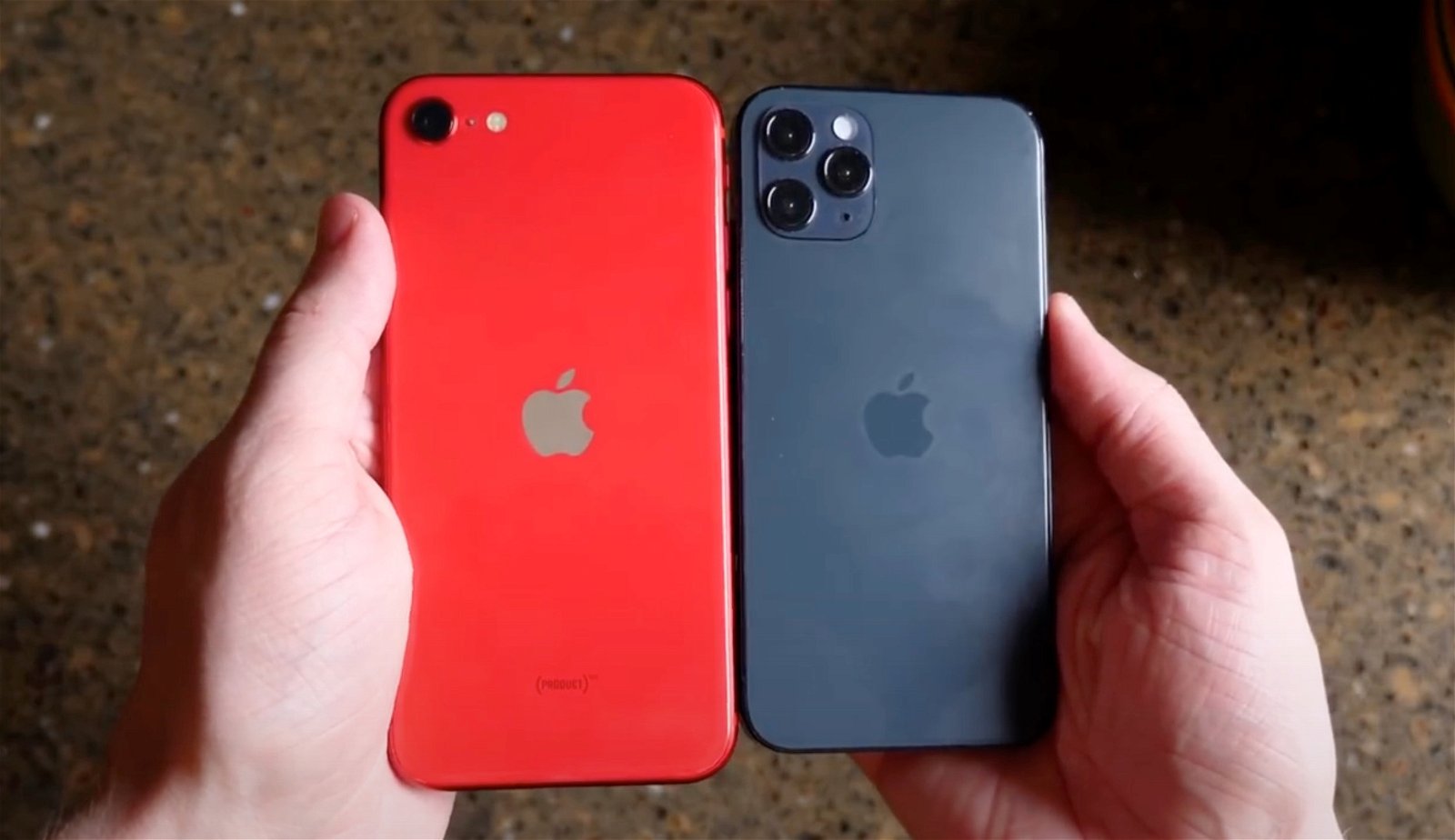 iPhone 12 5,4 vs iPhone se
