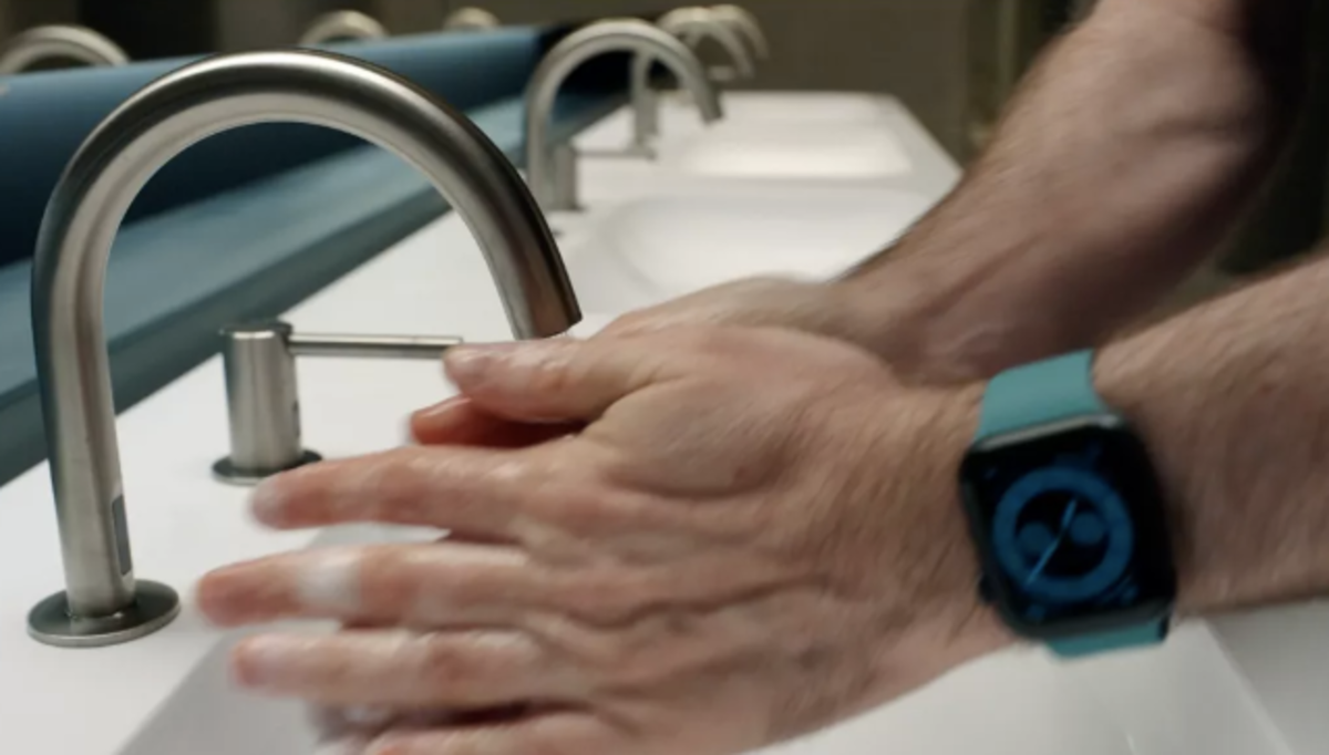 Función lavado de manos Apple Watch