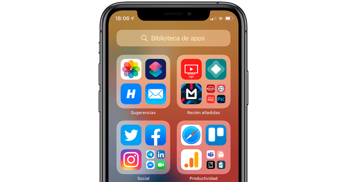 biblioteca-de-apps-ios-14 app library