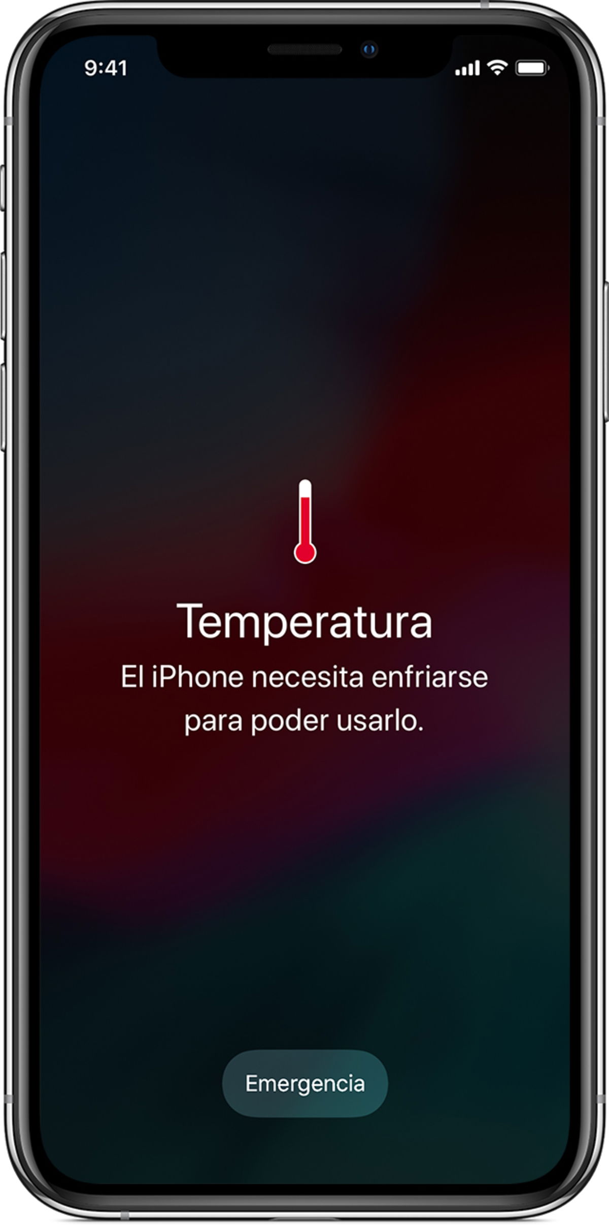 iPhone sobrecalentamiento