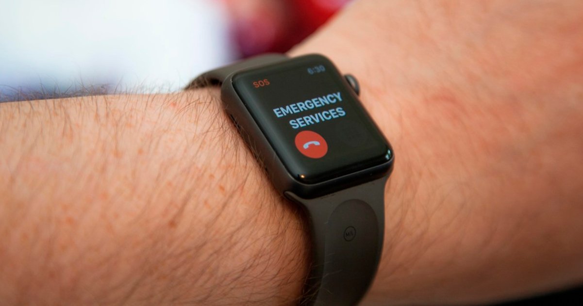 apple watch llamada emergencias