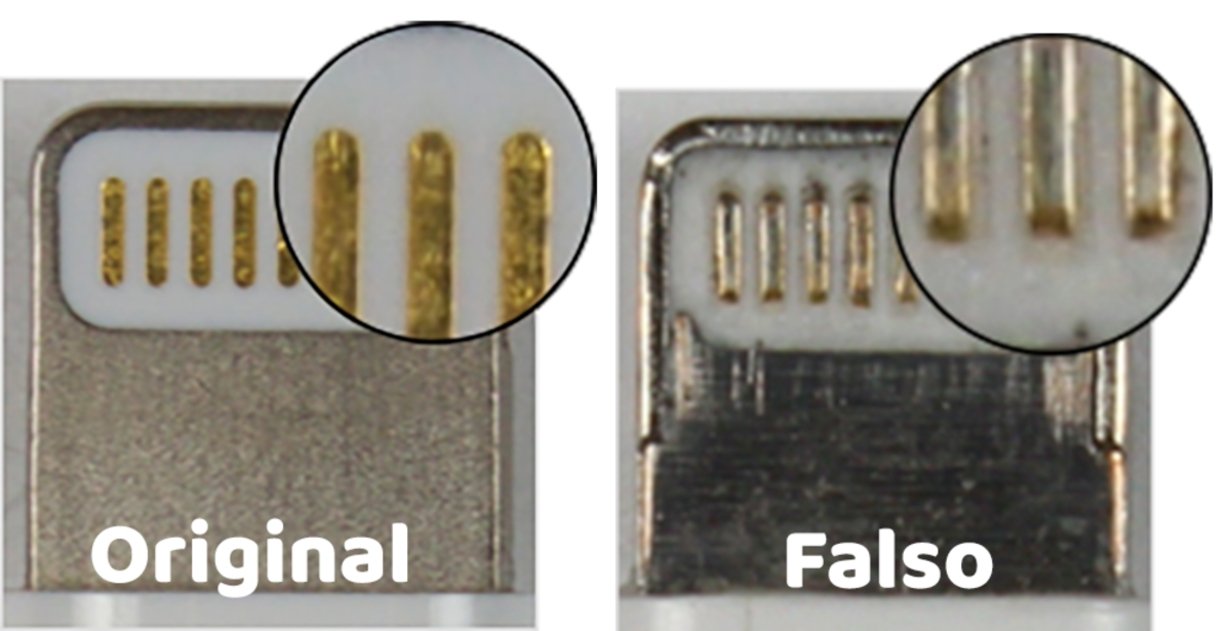 Cómo saber si el cable Lightning de tu iPhone es falso o no