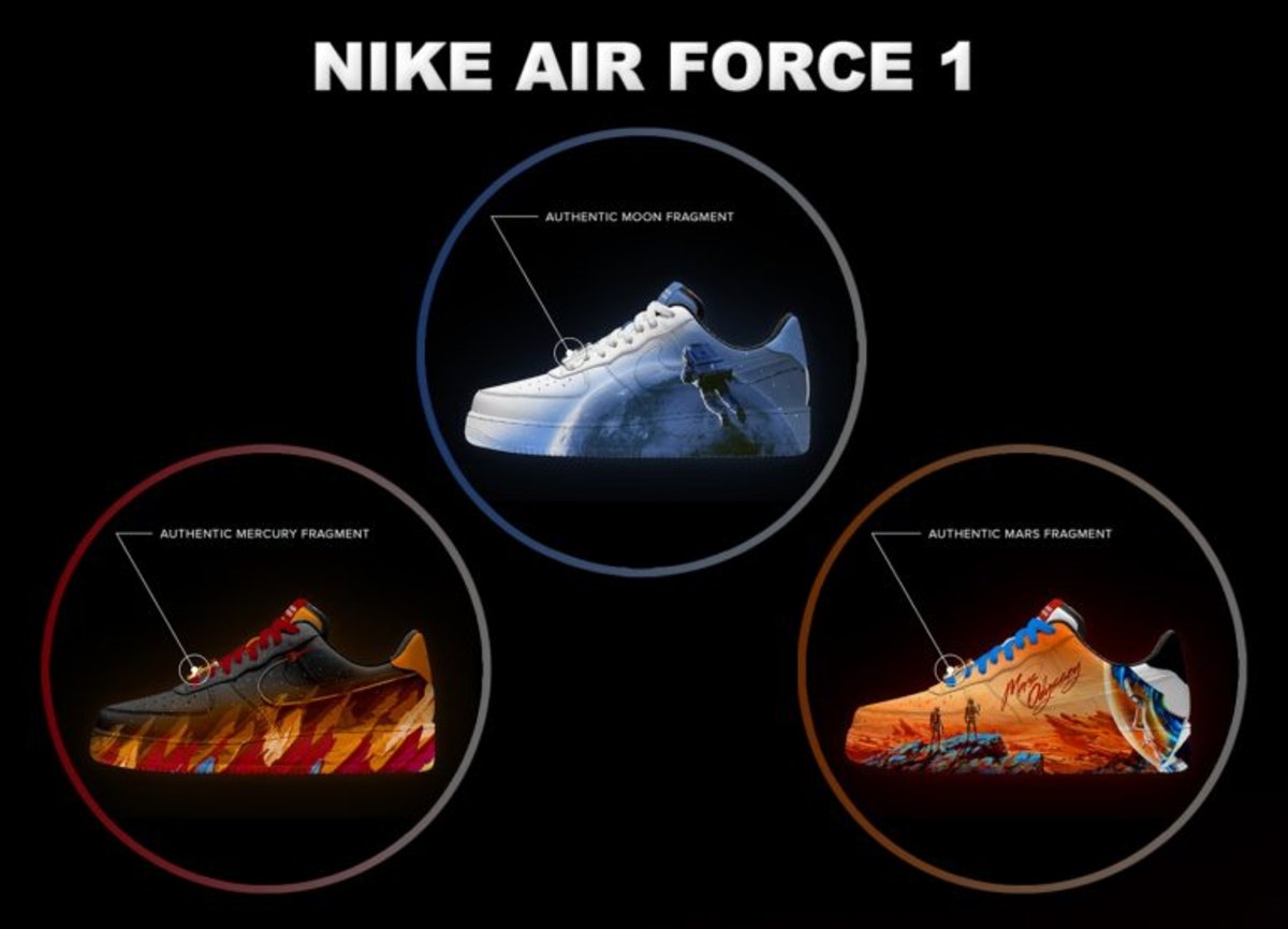 Nike Air Force 1 Space Odyssey