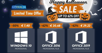 Windows 10 y Office bajan su precio por Halloween: desde 7,40€ Windows 10 y Office bajan su precio por Halloween: desde 7,40€