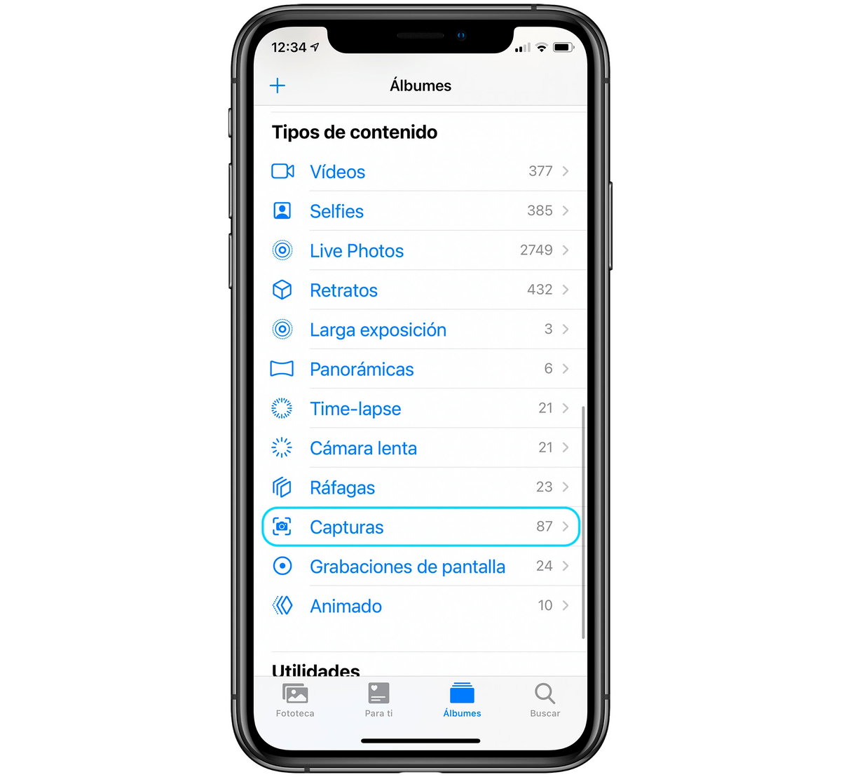 Cómo hacer una captura de pantalla en los iPhone 12 y iPhone 12 Pro