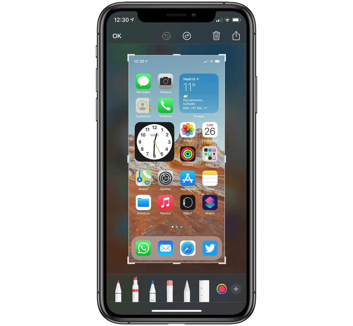Cómo hacer una captura de pantalla en los iPhone 12 y iPhone 12 Pro