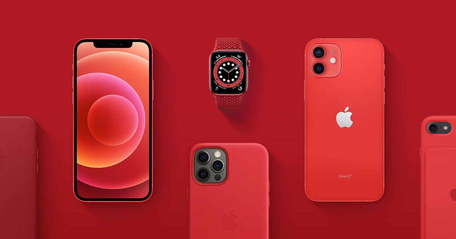 Apple dispositivos (PRODUCT)RED