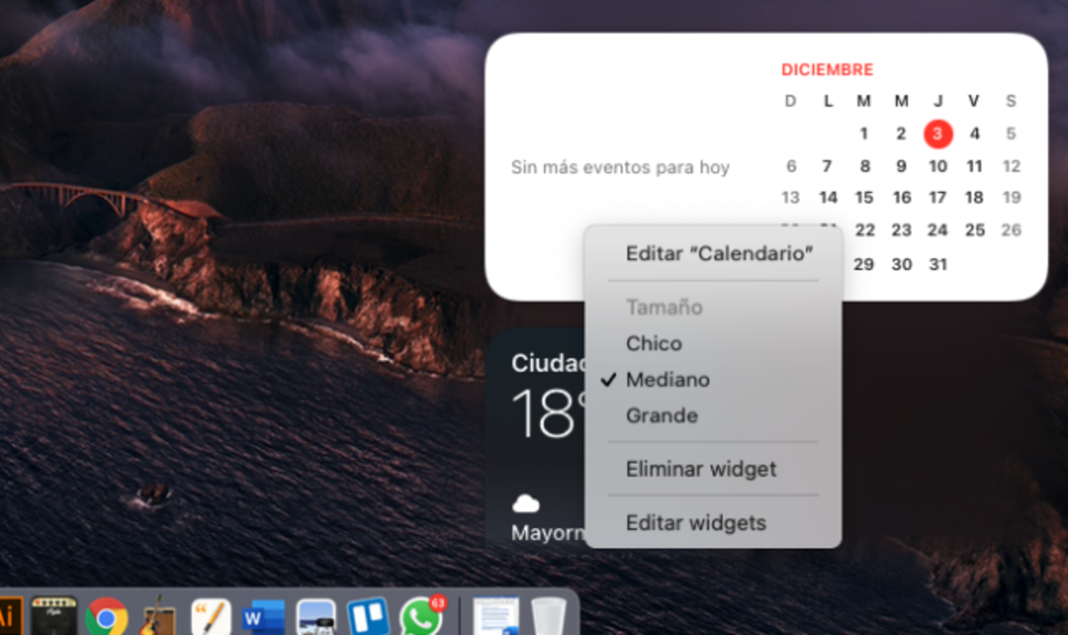 Trucos para widgets de Mac