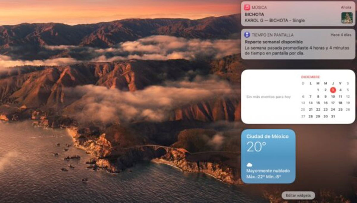 Widgets Mac