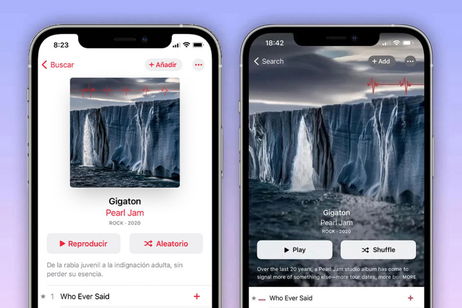Apple Music añade animaciones a las carátulas de los álbumes
