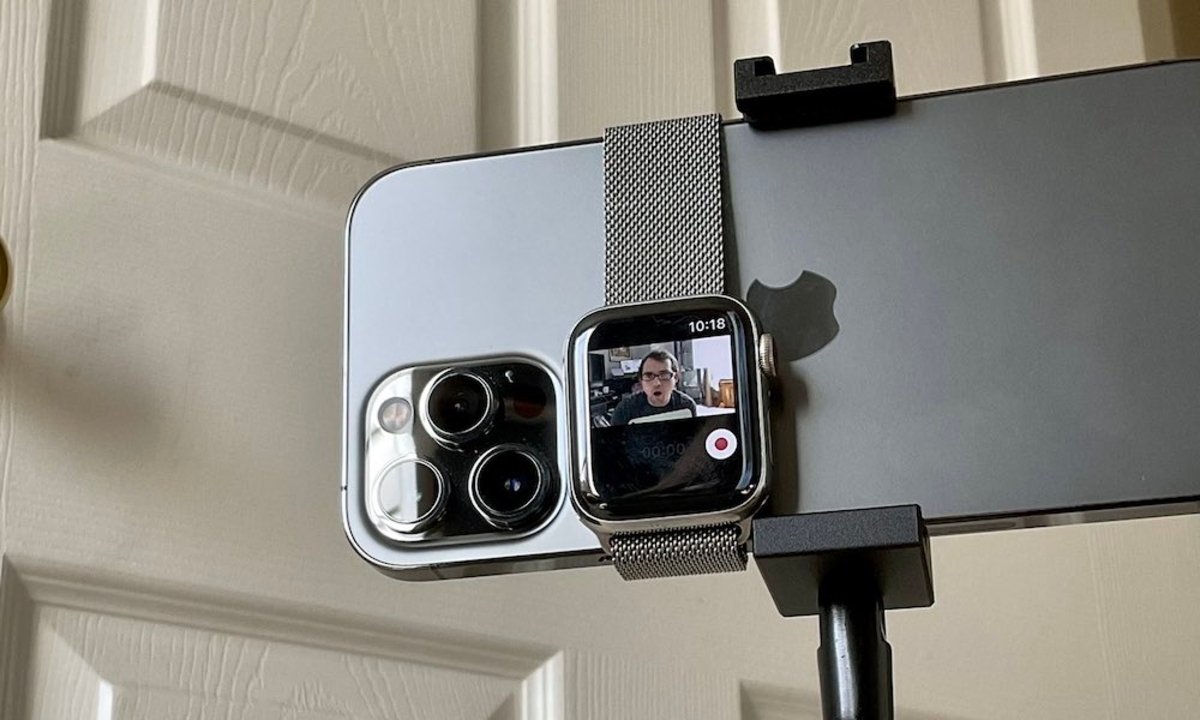 Usa el Apple Watch como pantalla para ver la cámara