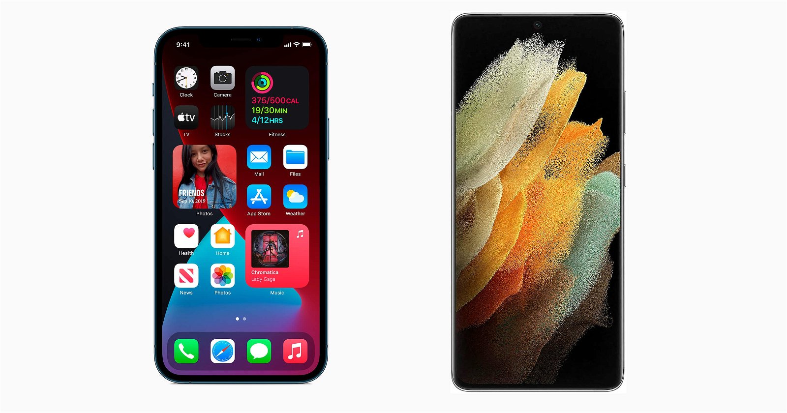 iPhone 12 Pro vs galaxy s21 ultra
