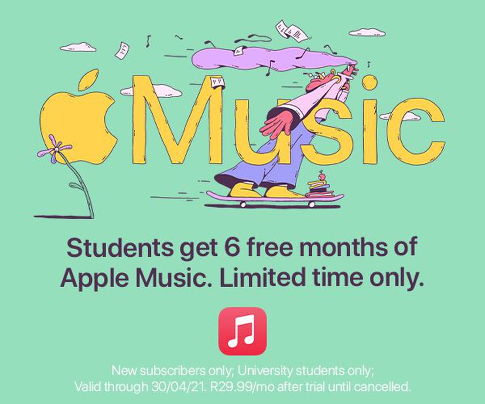 6 meses Apple Music gratis