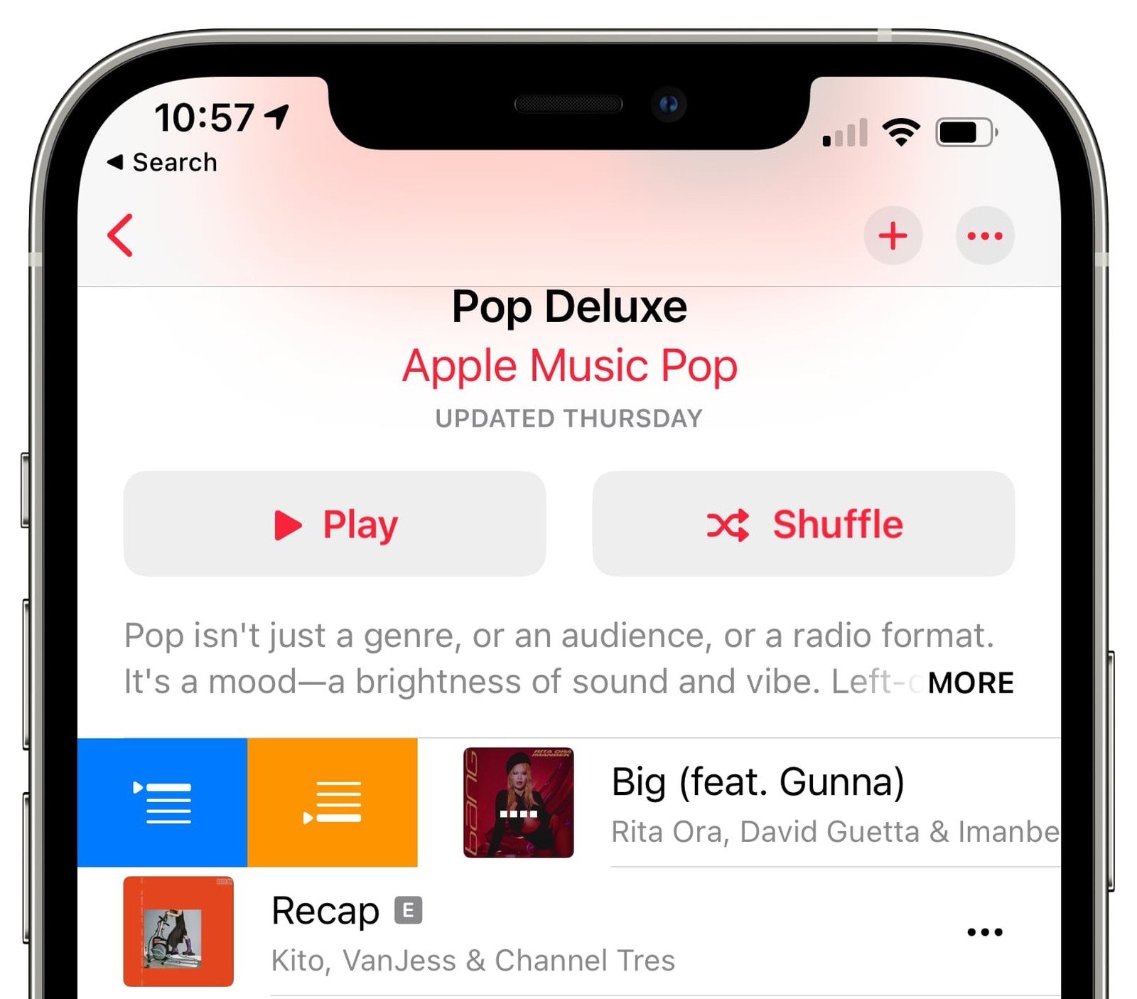 Apple Music iOS 14.5 beta 2