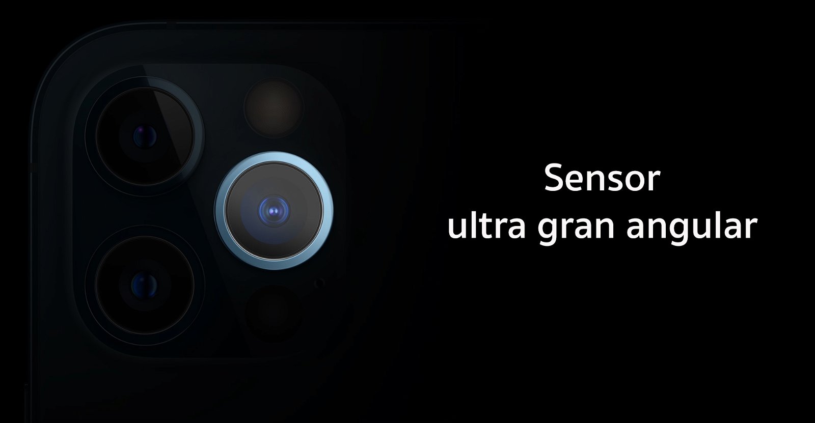 sensor ultra gran angular iPhone 12 Pro