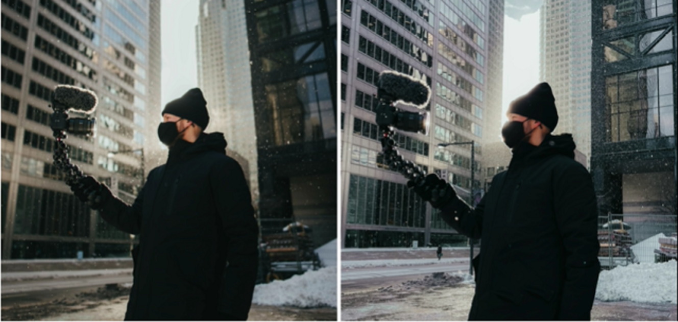 Foto tomada con el iPhone 12 Pro Max vs la Canon EOS R5