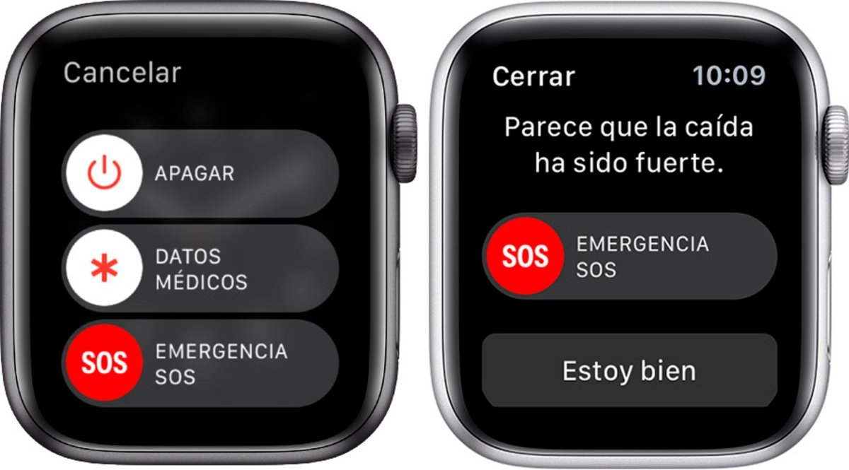 emergencias SOS Apple Watch