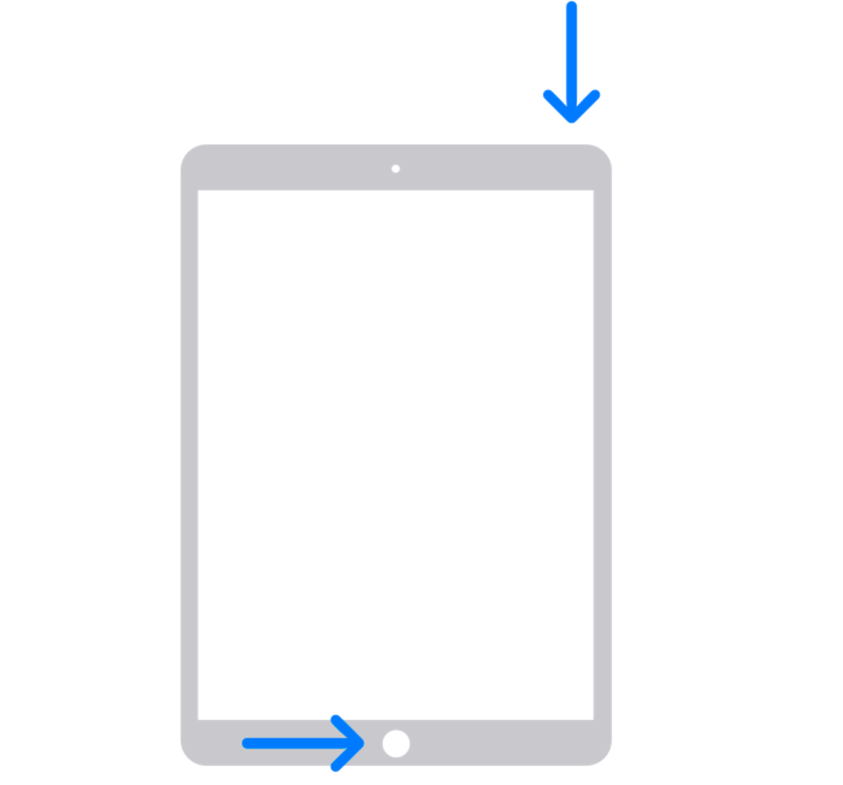 reinicio iPad con Touch ID