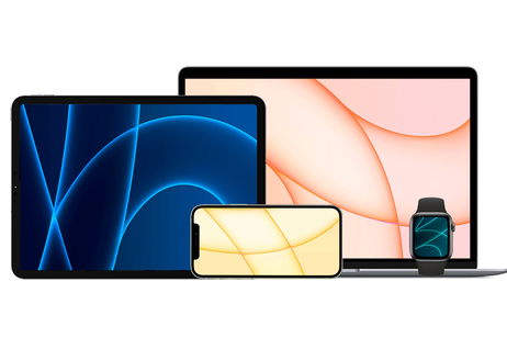 Descarga los wallpapers de los iMac 2021, con modo claro y oscuro