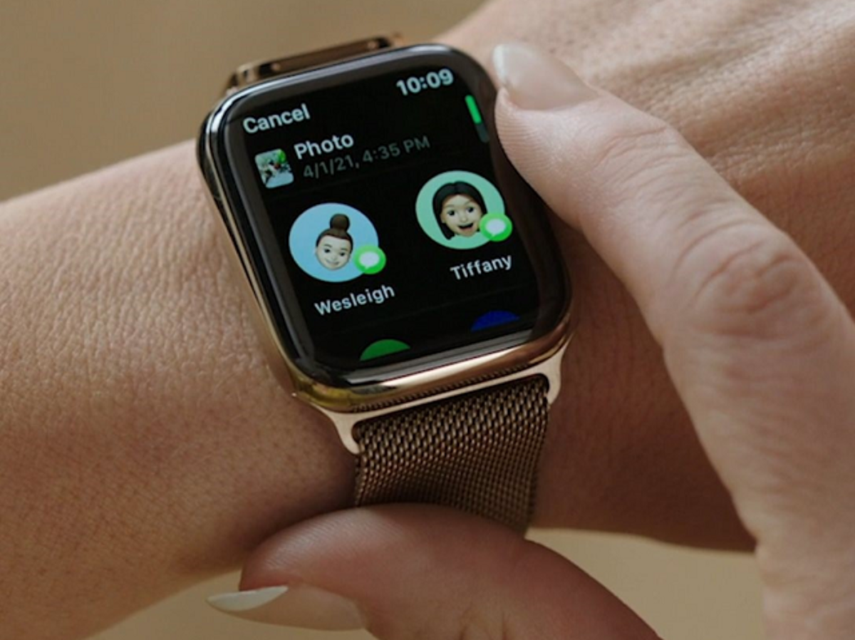 Fotos en el Apple Watch