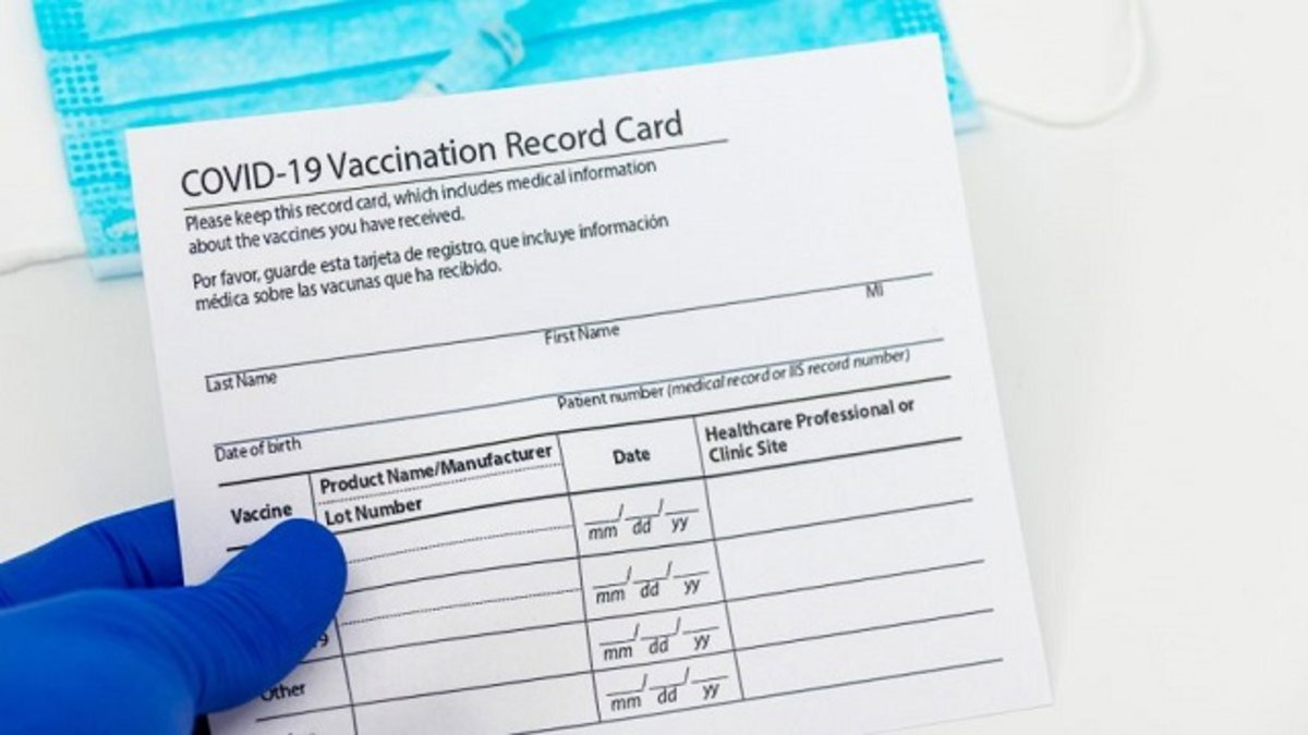 Tarjeta de vacunación