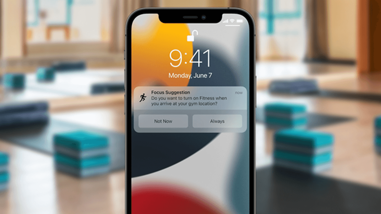 Modos de concentración en iOS 15