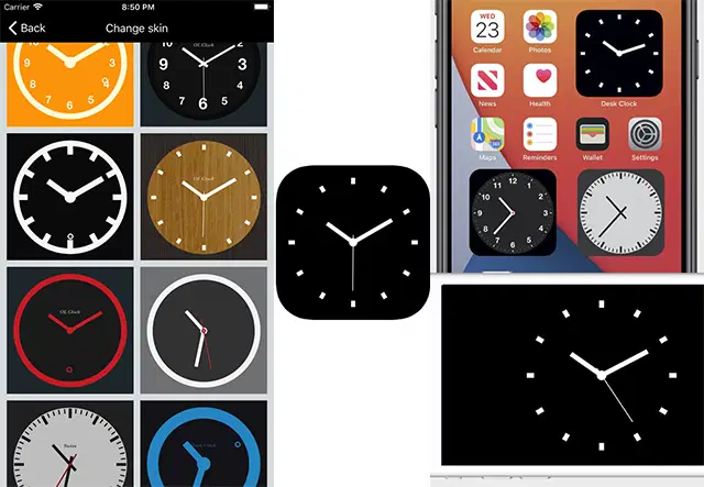 Desk Clock - Analog clock-app