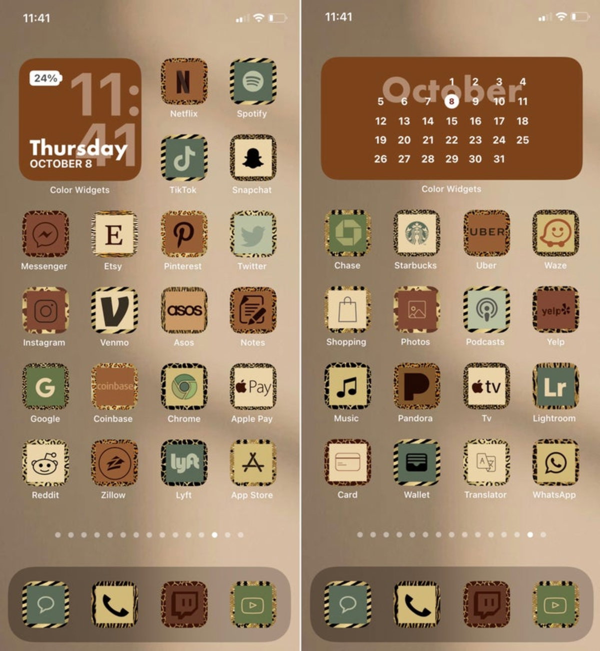 Pantalla d'inici personalitzada