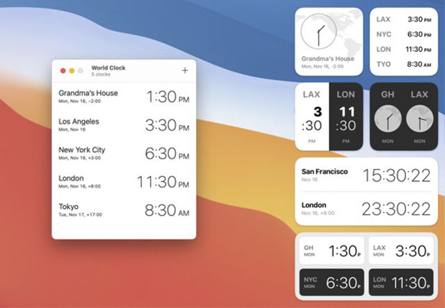 World Clock Widgets-app