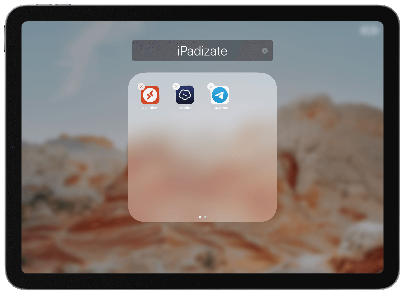 Organizar apps en carpetas en el iPhone o en el iPad