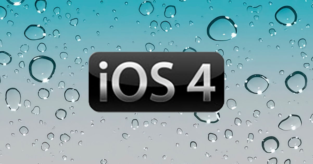 ios 4 y fondo