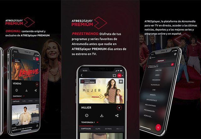 Atresplayer es una de las apps para ver television en el iphone