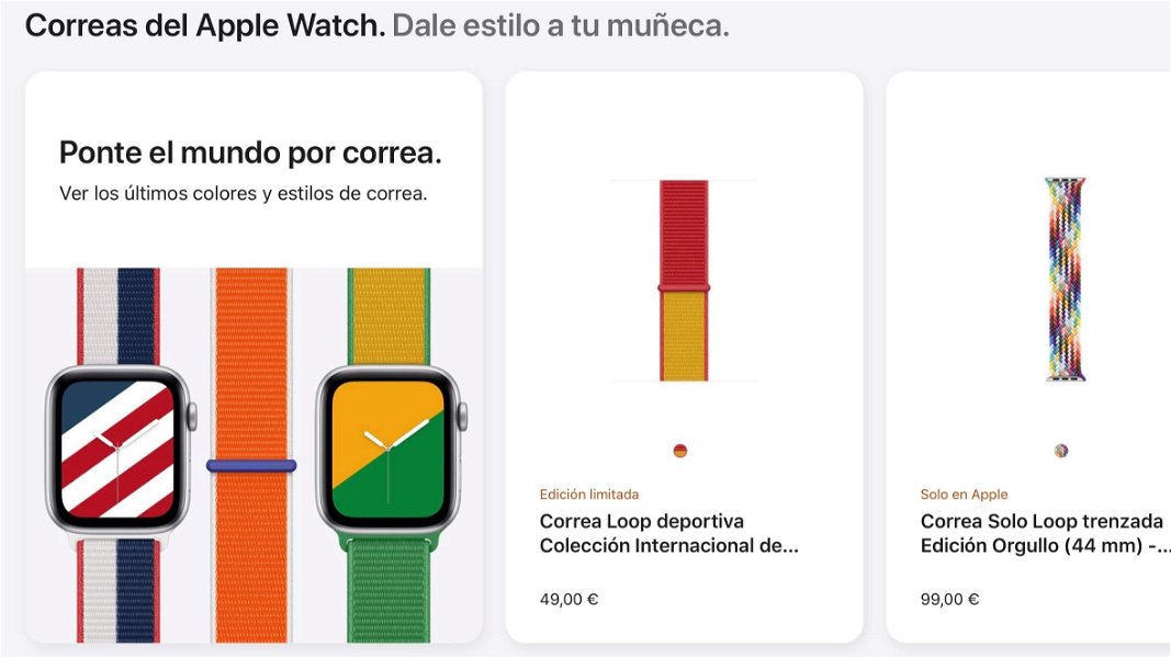 Nuevo Apple Store Online: comprar un Apple Watch