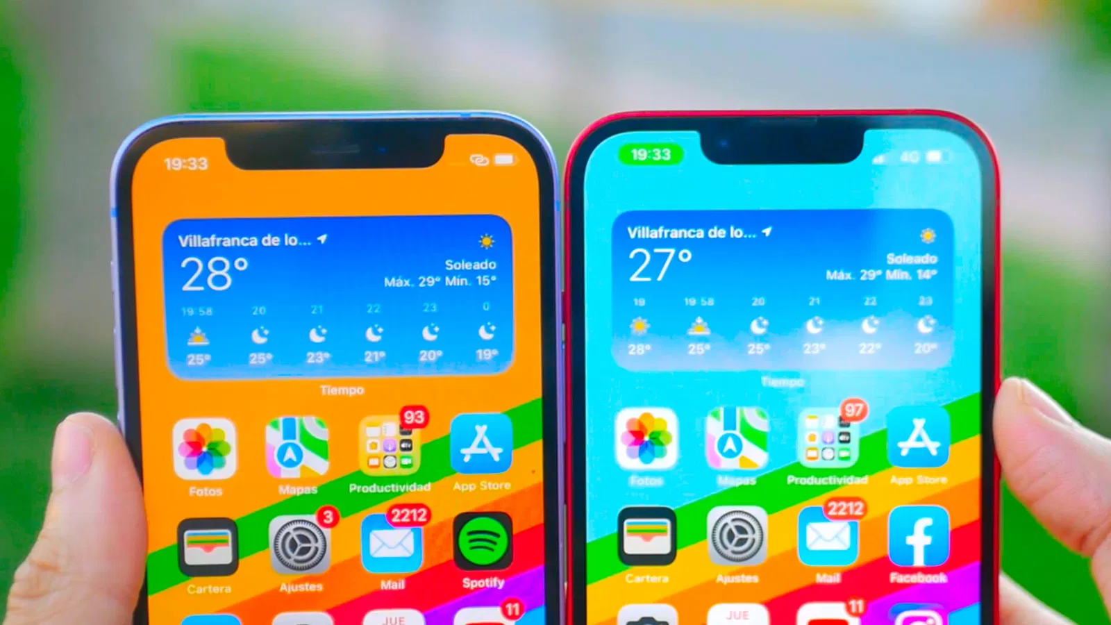 iPhone 12 and iPhone 13 notch