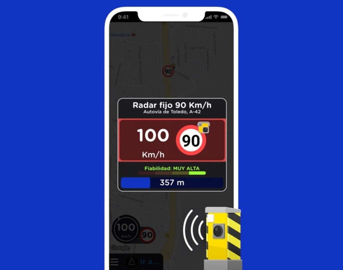 Detector de radares para iOS, labor preventiva desde el iPhone de