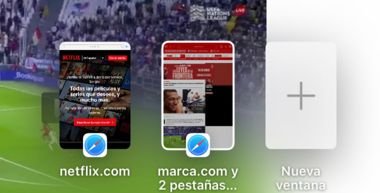 Vista de apps