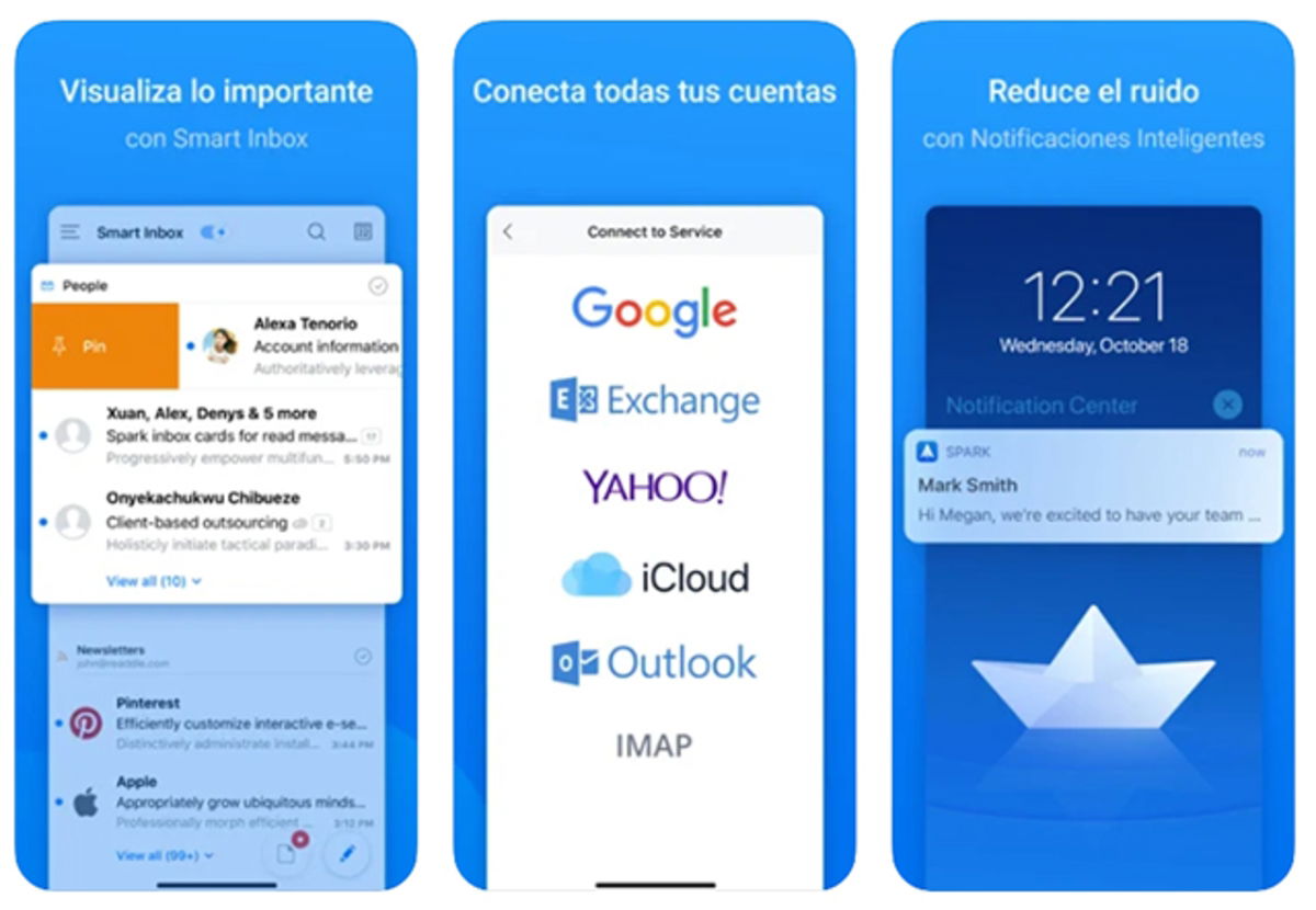 Spark: conecta todas tus cuentas