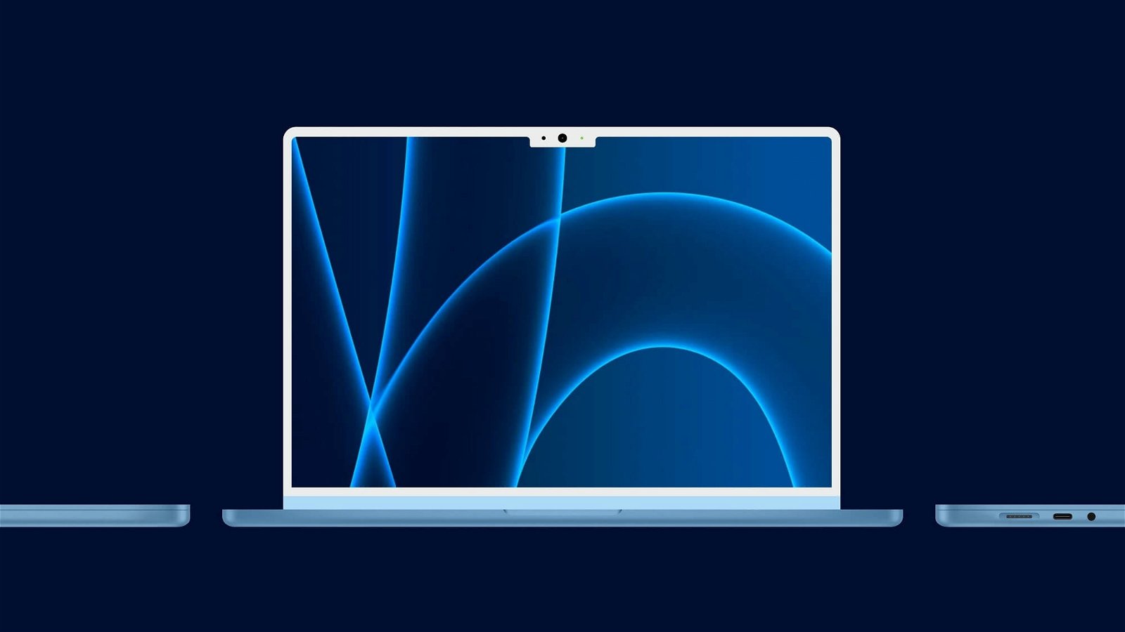 Concepto del nuevo MacBook Air (2022)