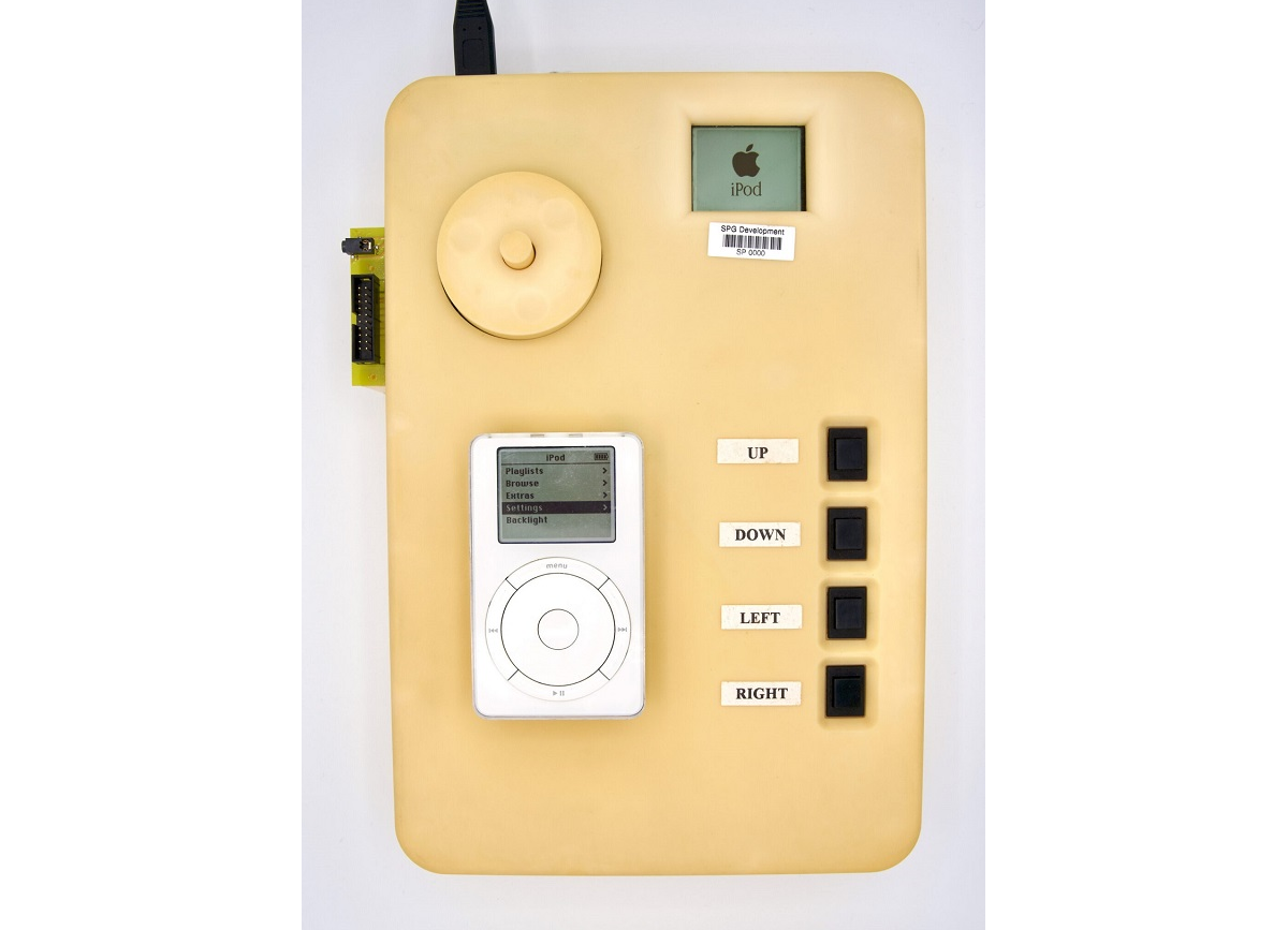 iPod original y prototipo