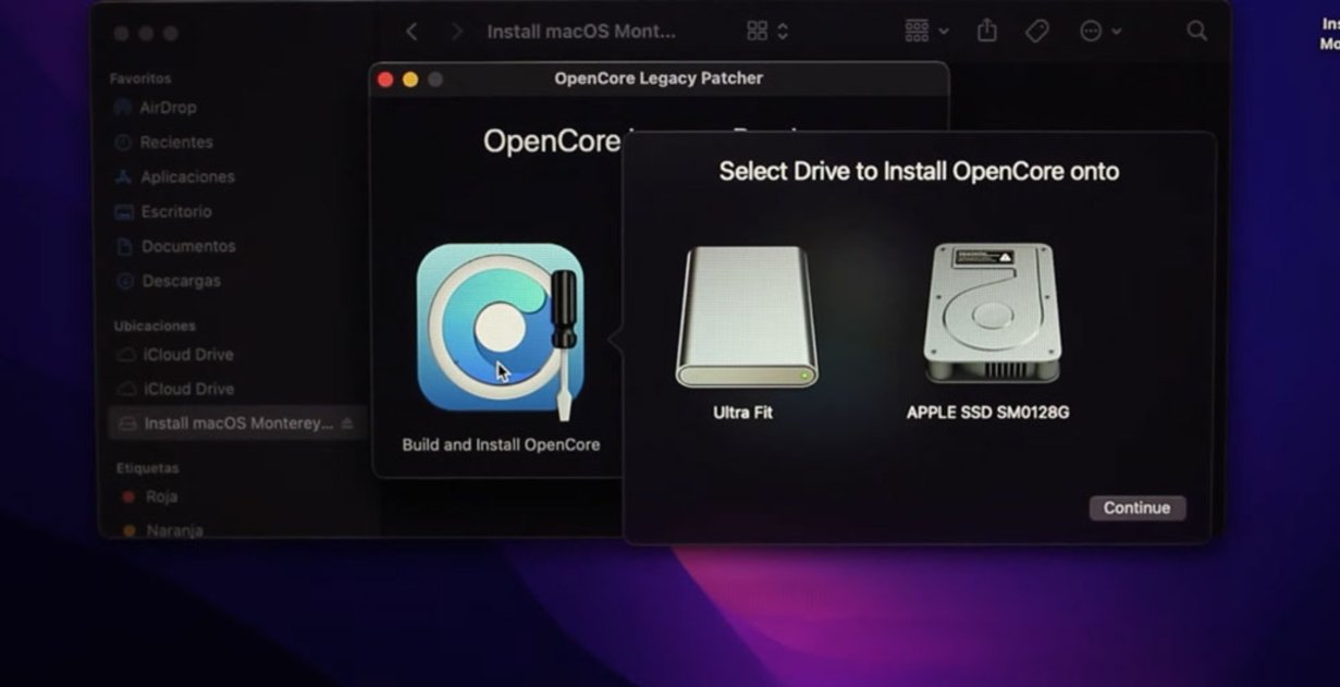 Instalar OpenCore macOS Monterey