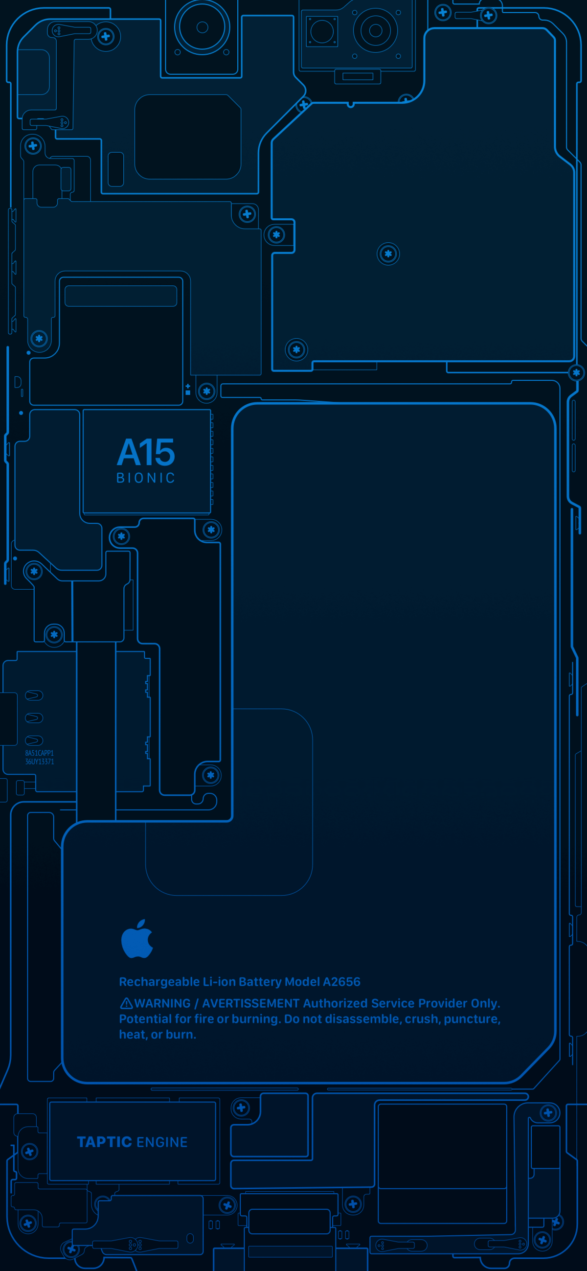 IPhone 13 Diagram Background