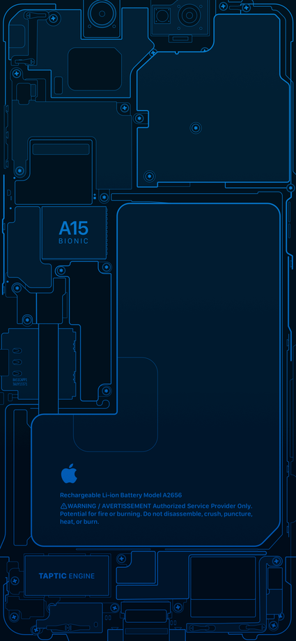 IPhone 13 Diagram Background