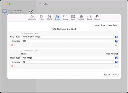 Create Linux drive on Mac M1