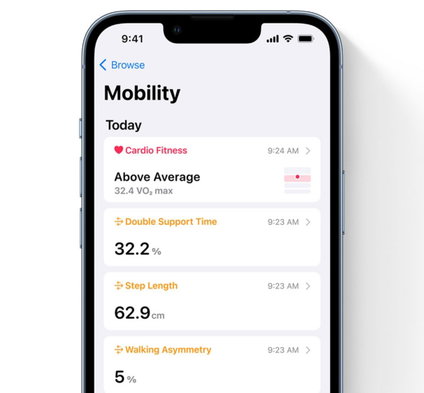 Health balance walking app