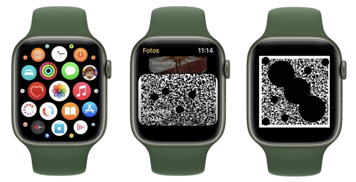 Apple Watch COVID QR Certified Photos