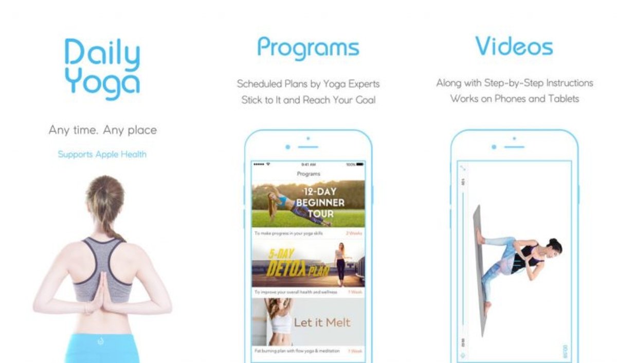 Daily Yoga iOS app