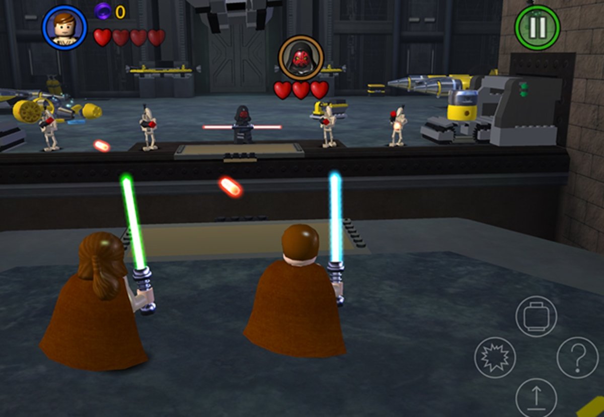 LEGO Star Wars TCS: The Complete Saga is available on iOS for the first time!