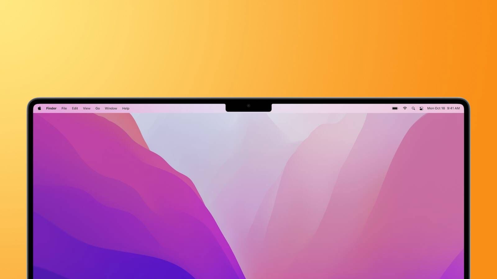 MacBook Pro 2021 notch personalizar