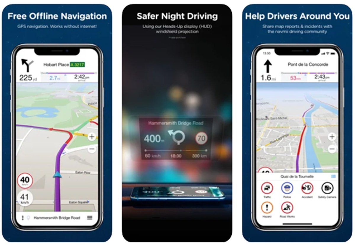Navmii Offline GPS: creado para conductores de coches