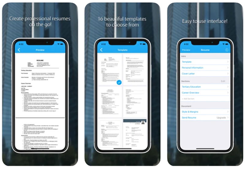 8 best apps to make CVs from iPhone iGamesNews
